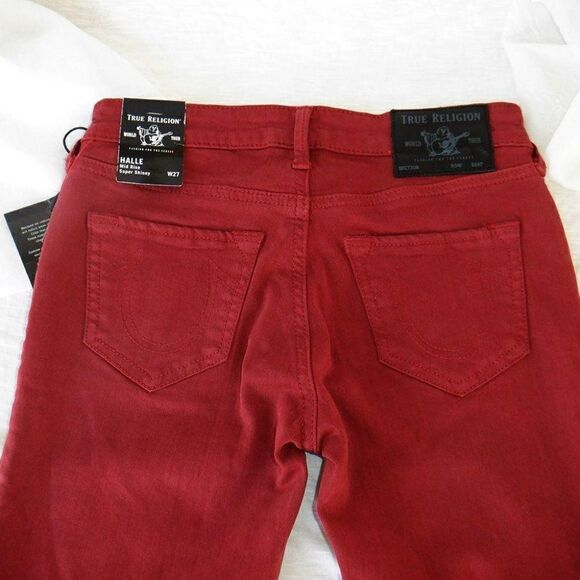 True Religion Halle super skinny jeans NWT - Picture 2 of 3